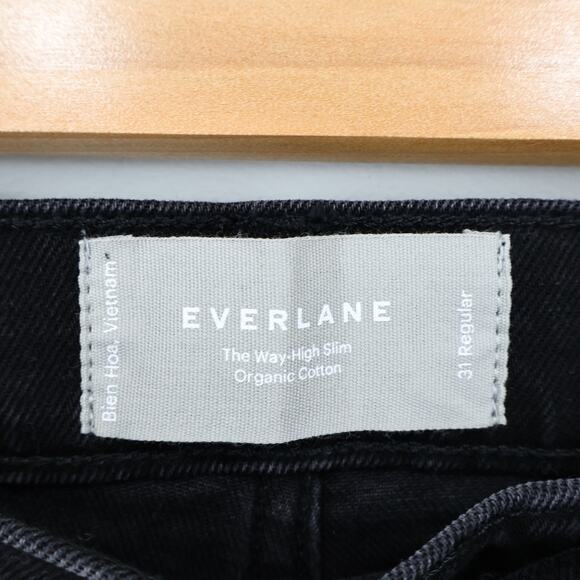 Everlane The Way-High Slim Jean Coal Size 31R NWT - Picture 3 of 3